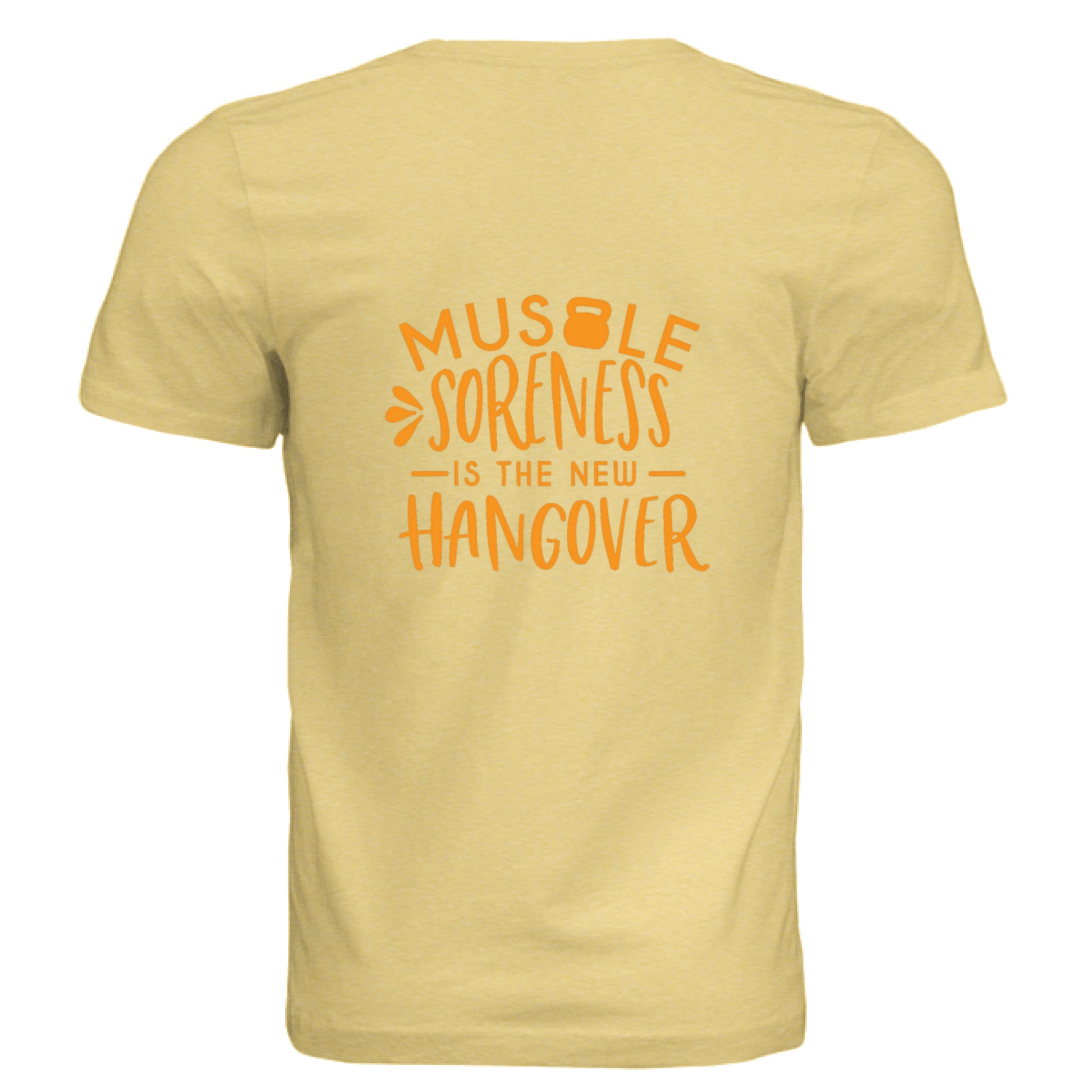 Pale Yellow Triblend - BACK